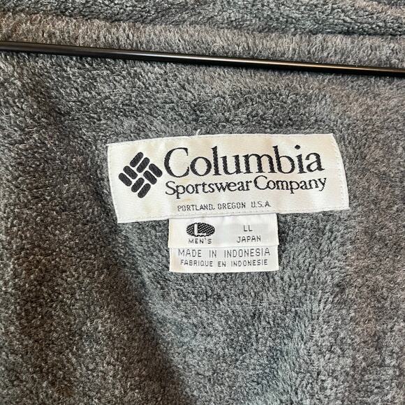 Columbia Vintage Men's Boulder Ridge Double Layer Jacket Coat Blue Size Large - Picture 7 of 14